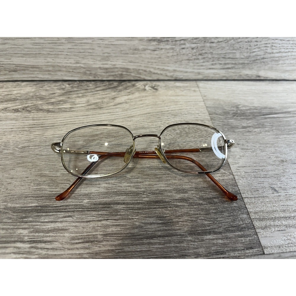 MARIO MARTINELLI CLAUDIA Gold Tortoise 50-19-140 Eyeglass Frames Flex Hinges